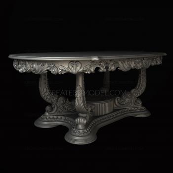 Tables (STL_0358) 3D model for CNC machine